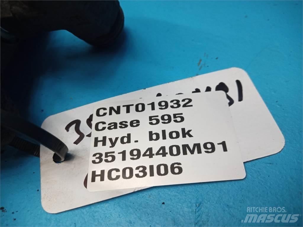 CASE 595 Hydraulika