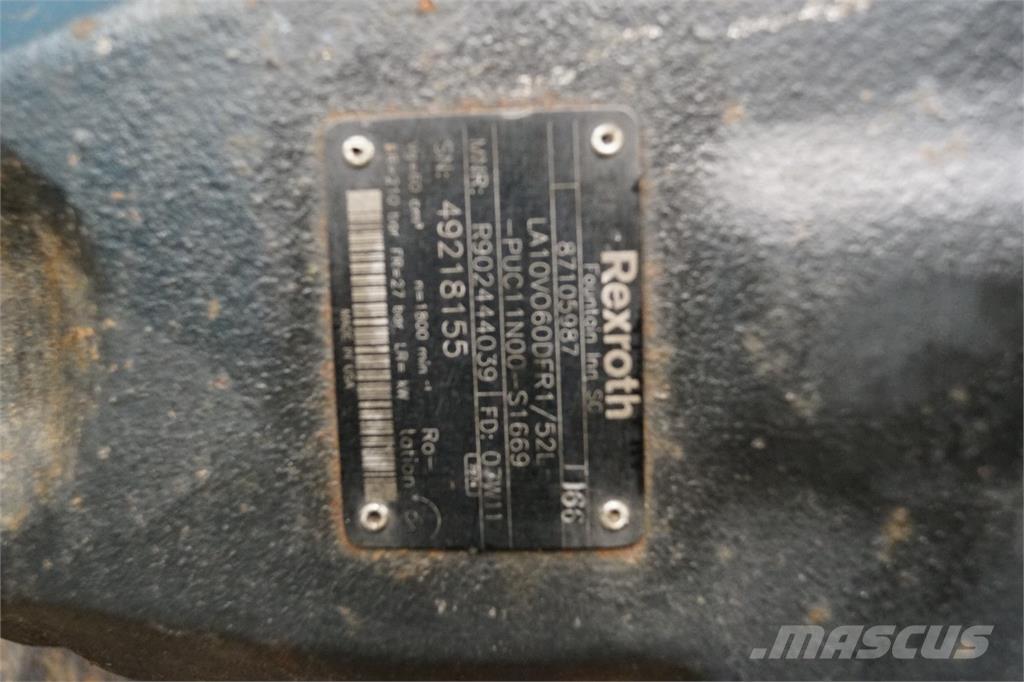 CASE 8010 Hydraulika