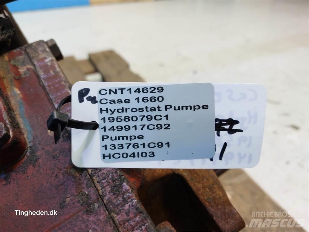 Case IH 1660 Hydraulika