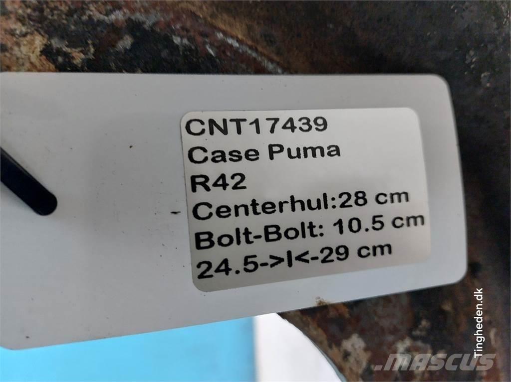 CASE R42 Pneumatiky, kola a ráfky