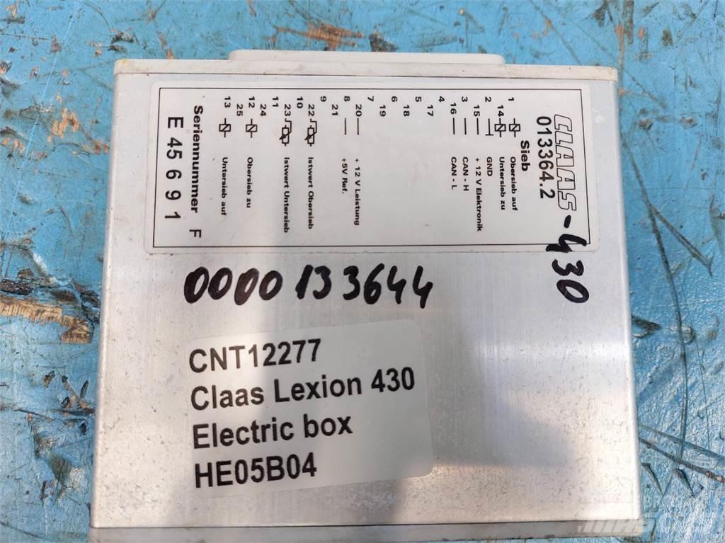 CLAAS Lexion 430 Elektronika