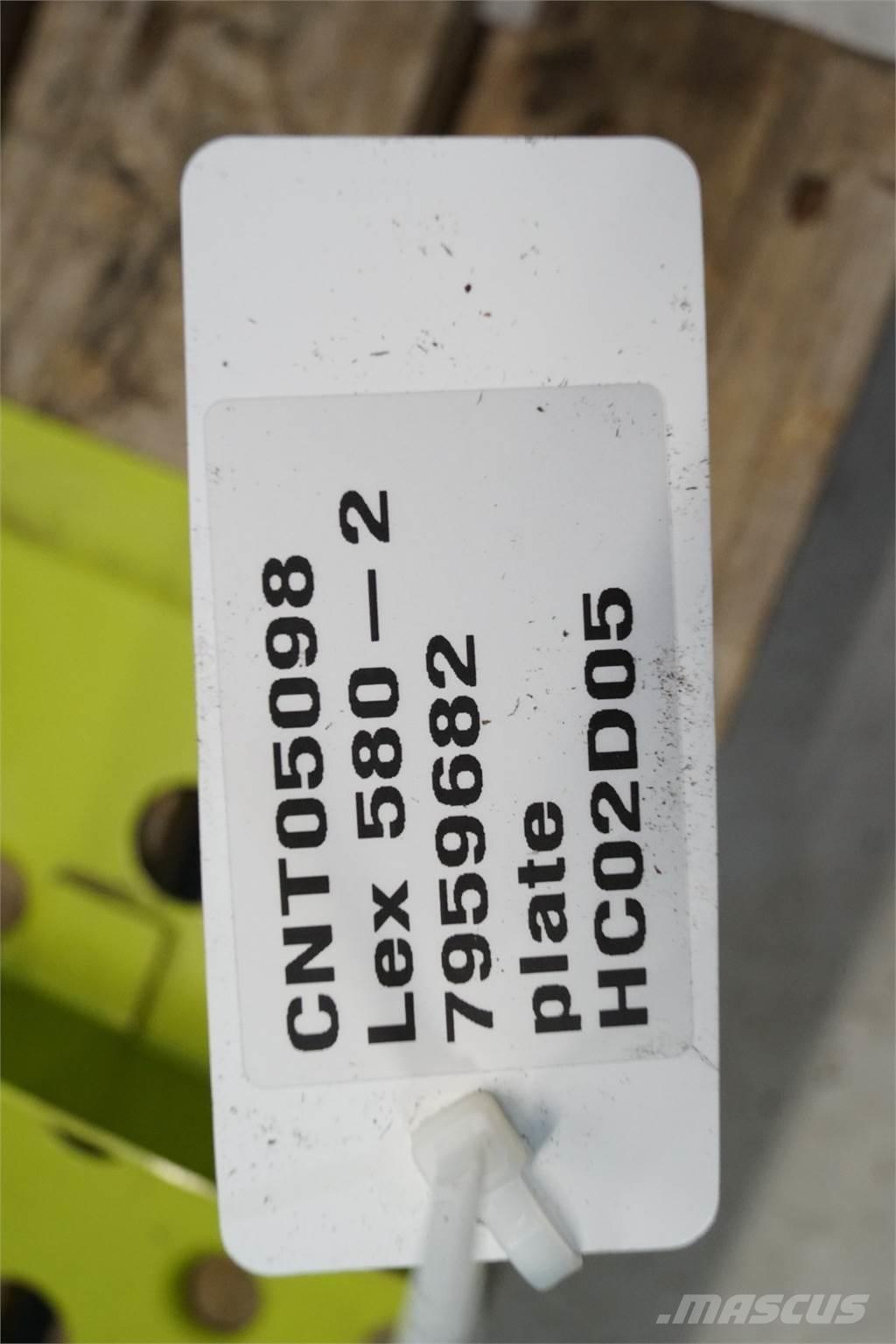 CLAAS Lexion 580 Další