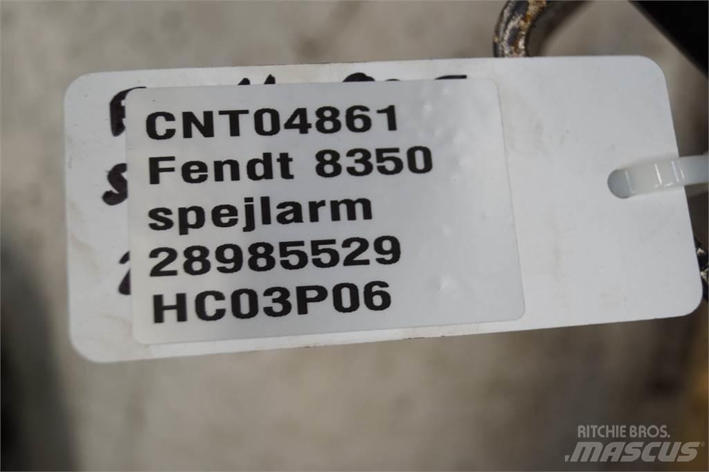 Fendt 8350 Kabiny a interiér