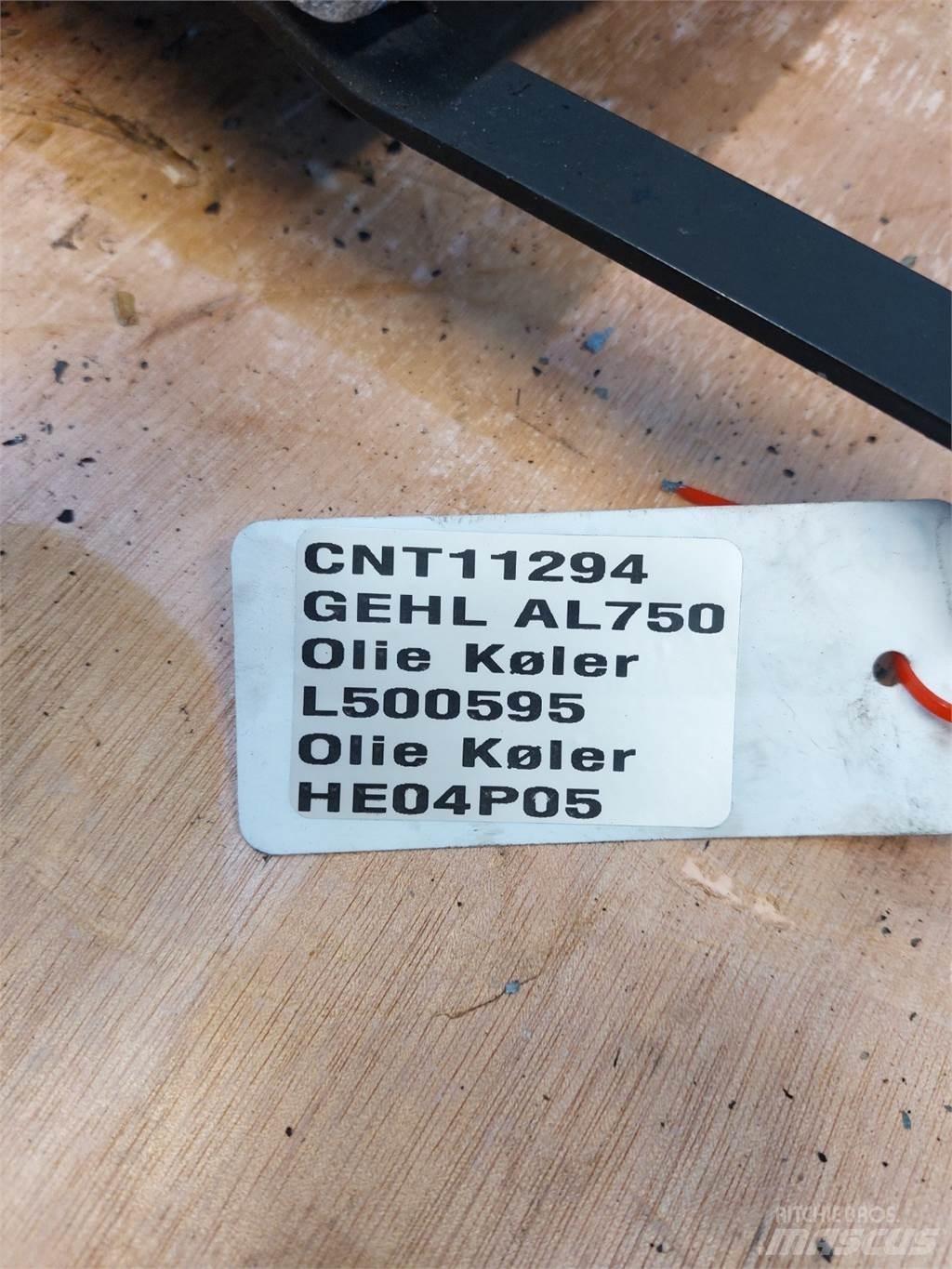 Gehl AL750 Radiátory