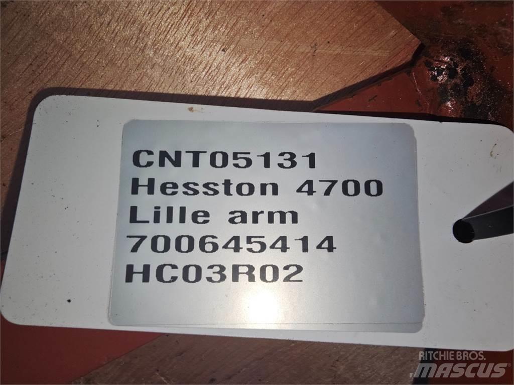 Hesston 4700 Stroje na sklizeň pícnin-příslušenství