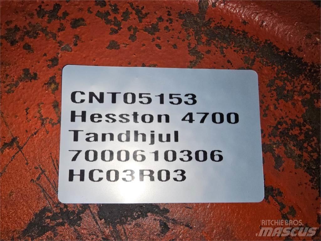 Hesston 4700 Stroje na sklizeň pícnin-příslušenství