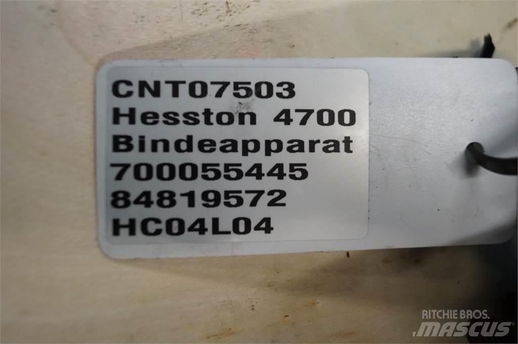 Hesston 4700 Stroje na sklizeň pícnin-příslušenství