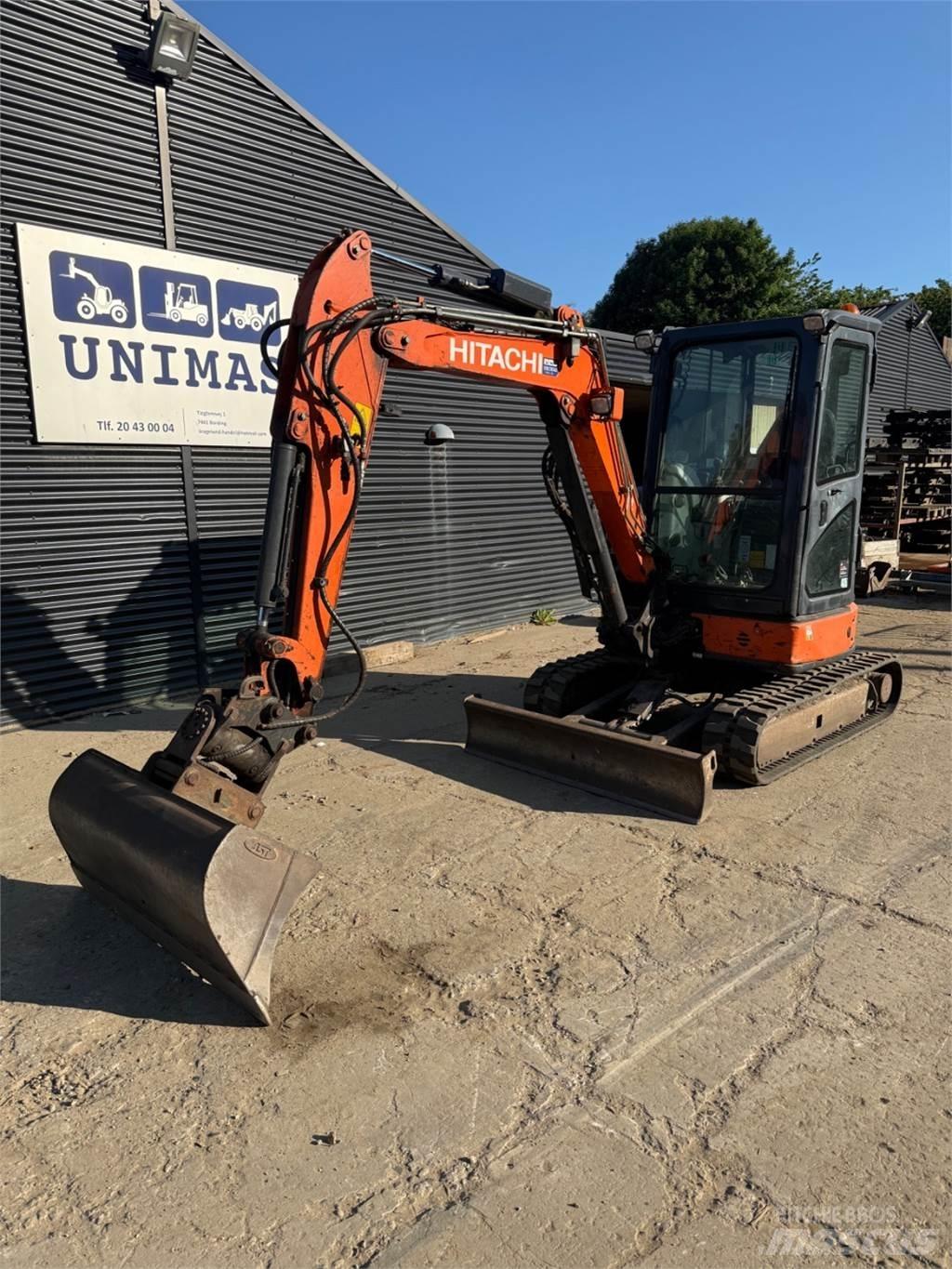 Hitachi ZX33 Mini rýpadla < 7t