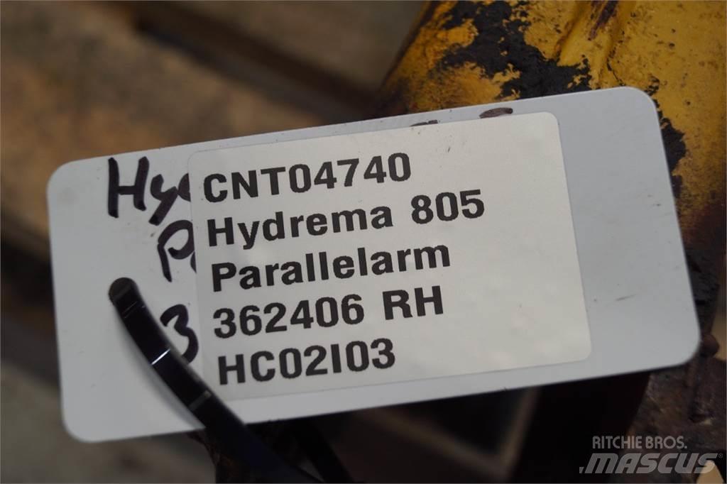 Hydrema 805 Výložníky a lžíce