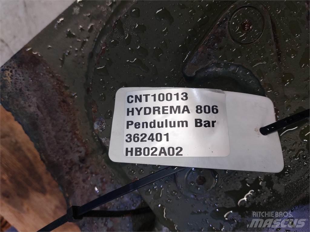 Hydrema 806 Nápravy