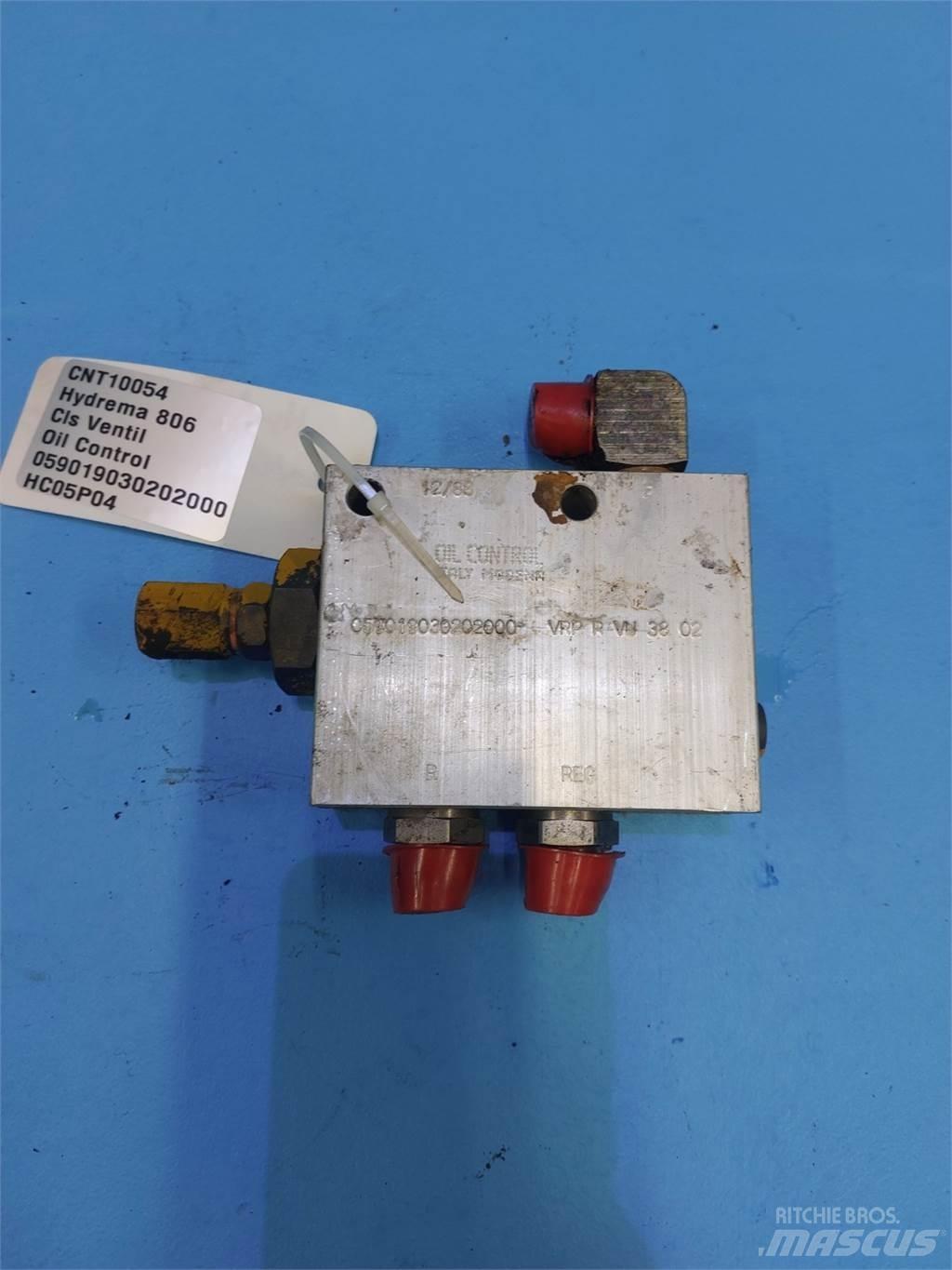 Hydrema 806 Hydraulika