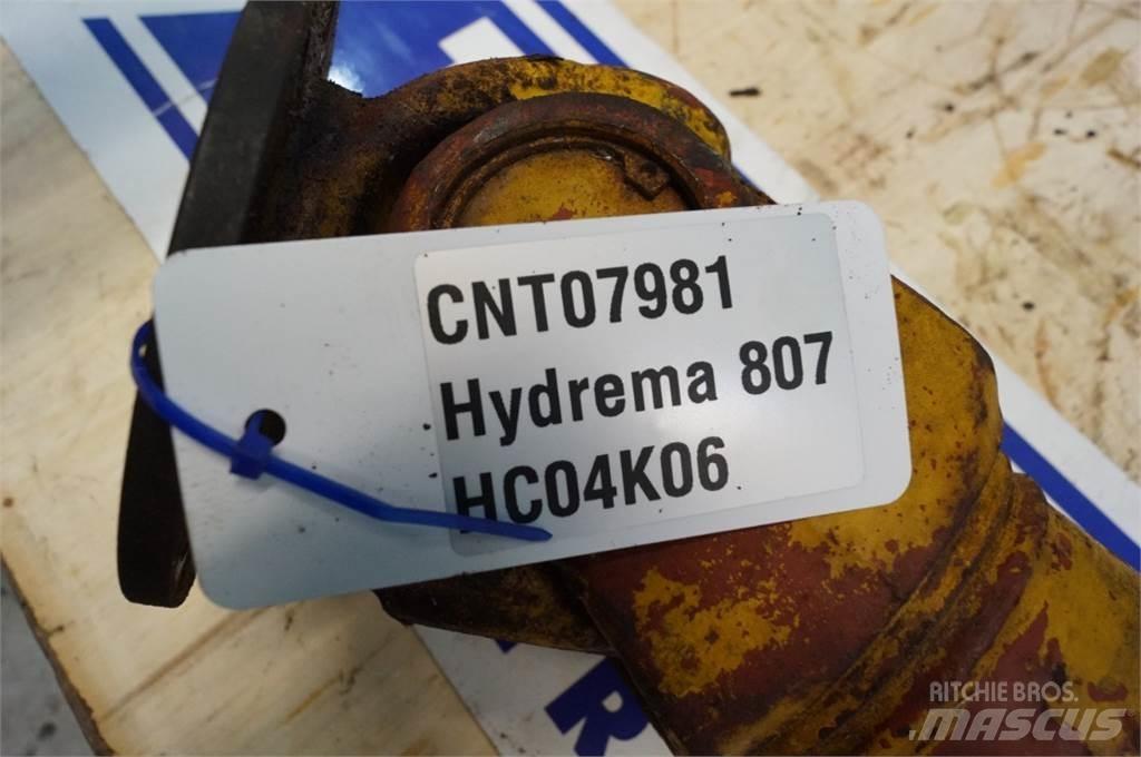 Hydrema 807 Nápravy
