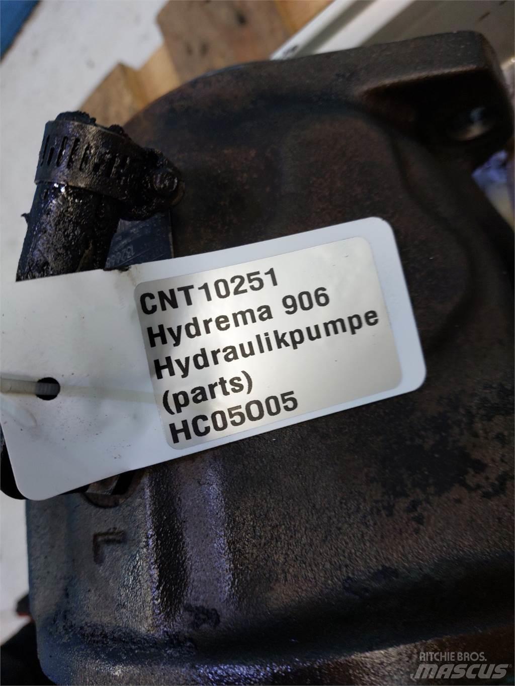 Hydrema 906B Hydraulika
