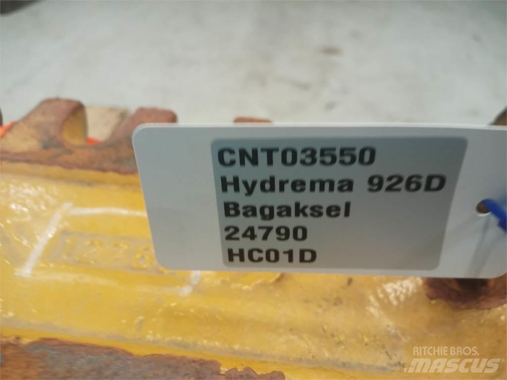 Hydrema 926D Nápravy
