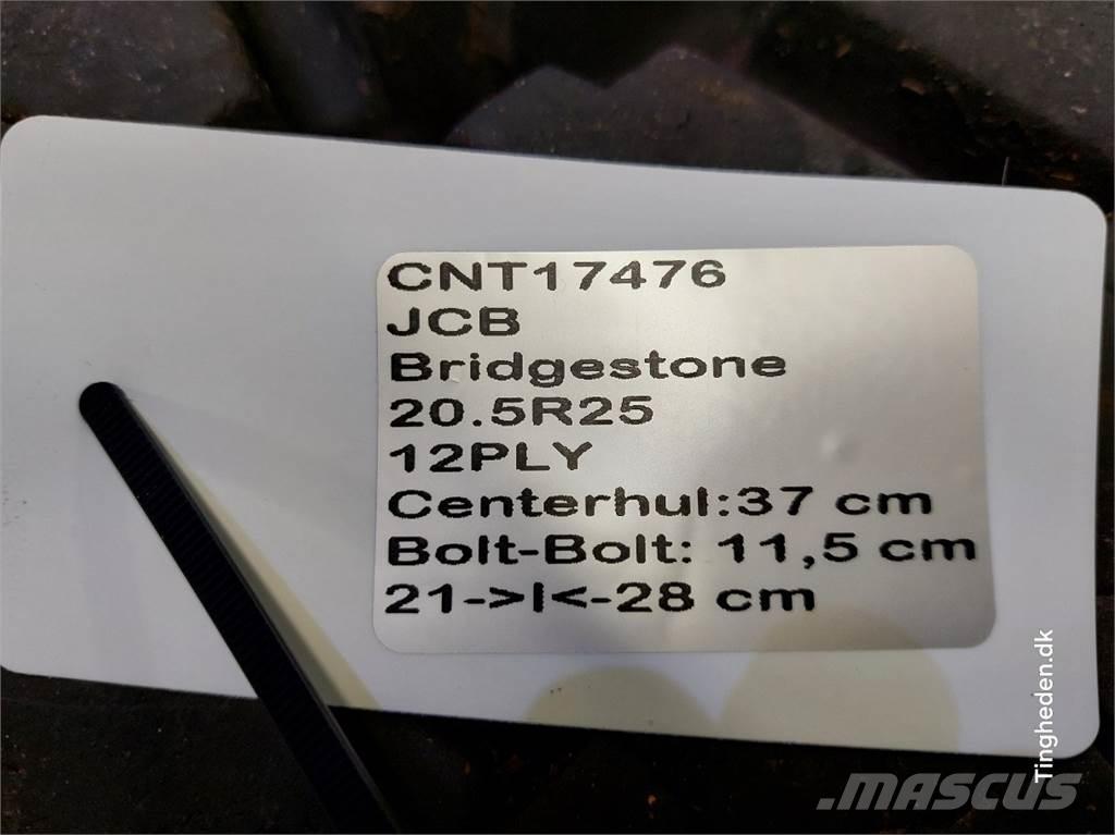 JCB 25 20.5R25 Pneumatiky, kola a ráfky