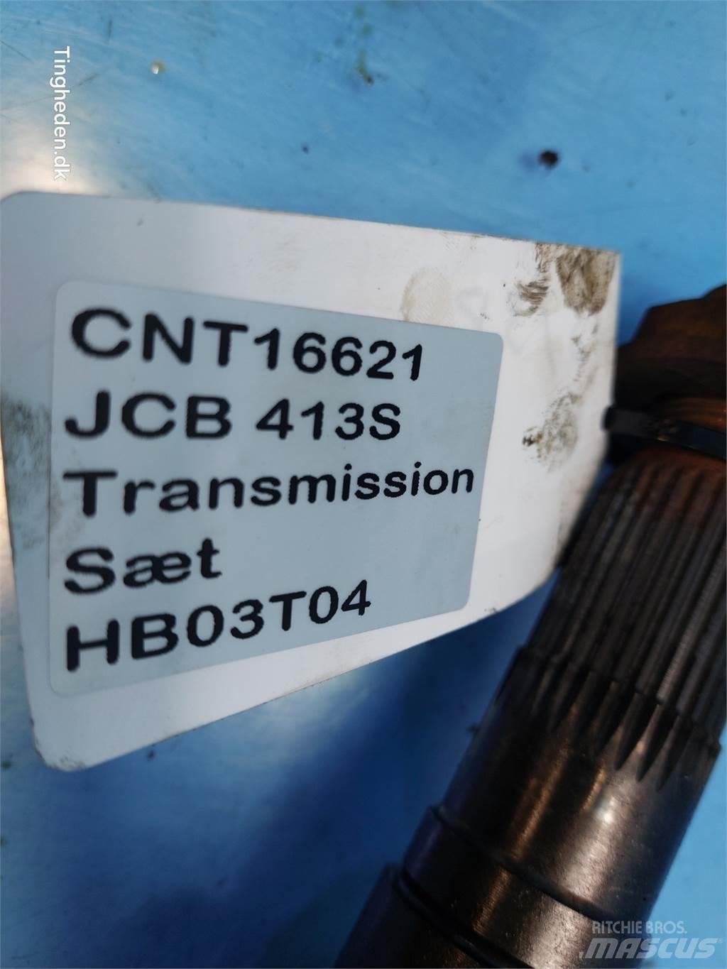 JCB 413S Převodovka