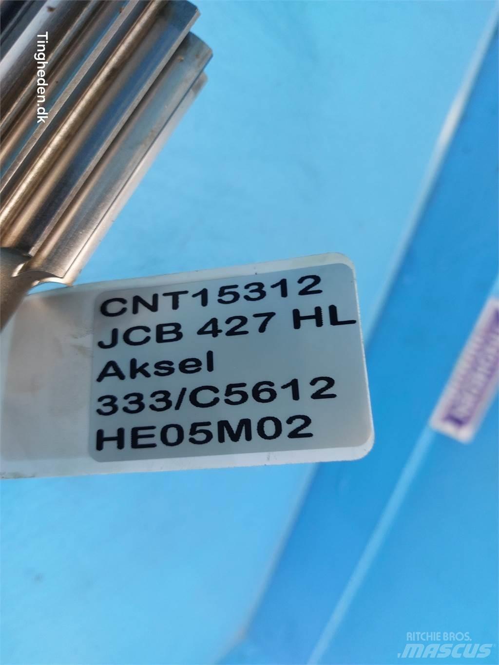 JCB 427 HL Nápravy