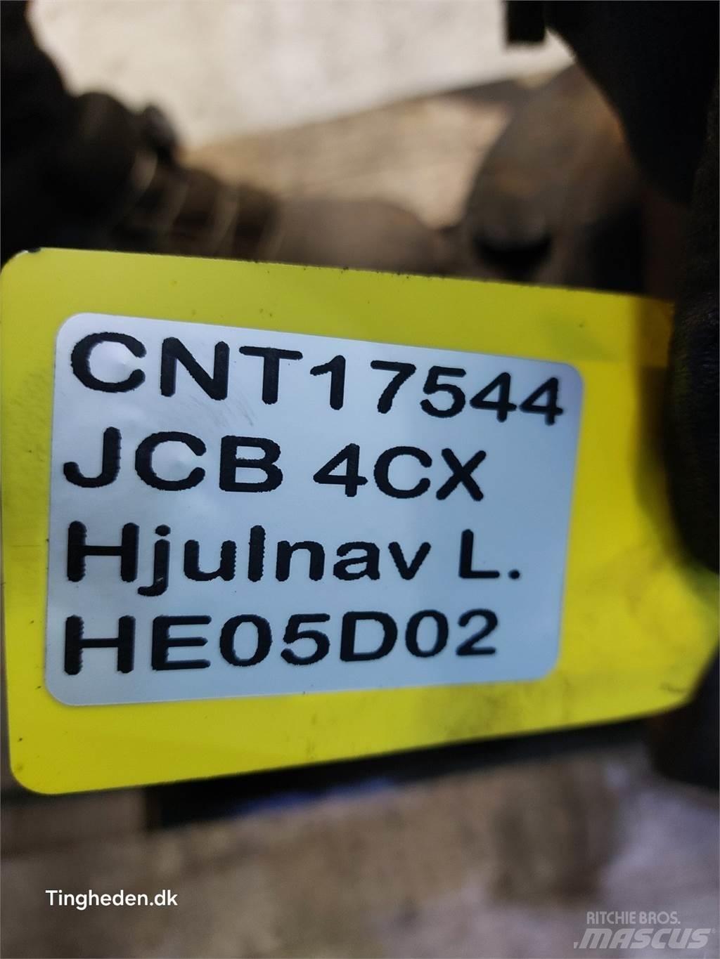JCB 4CX Nápravy