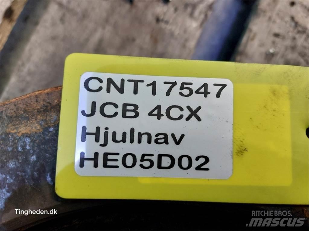 JCB 4CX Nápravy