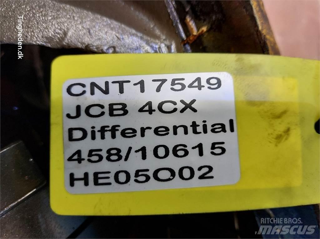JCB 4CX Nápravy