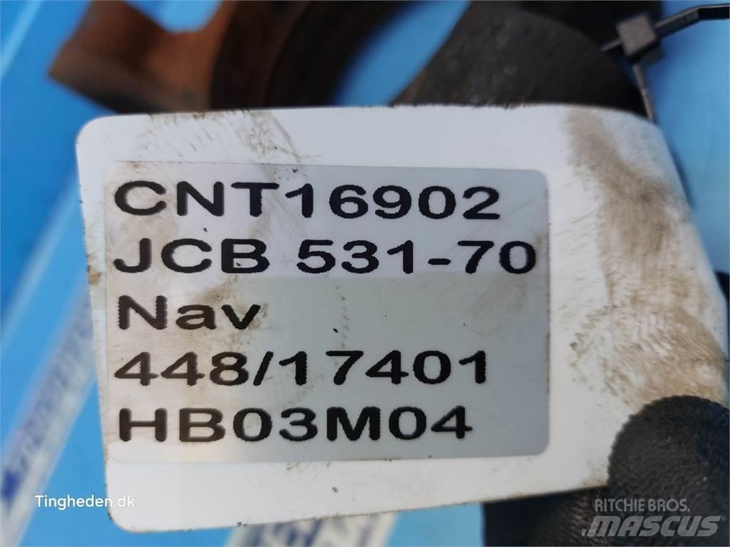 JCB 531-70 Nápravy
