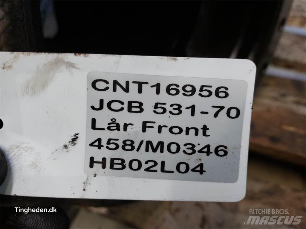 JCB 531-70 Nápravy