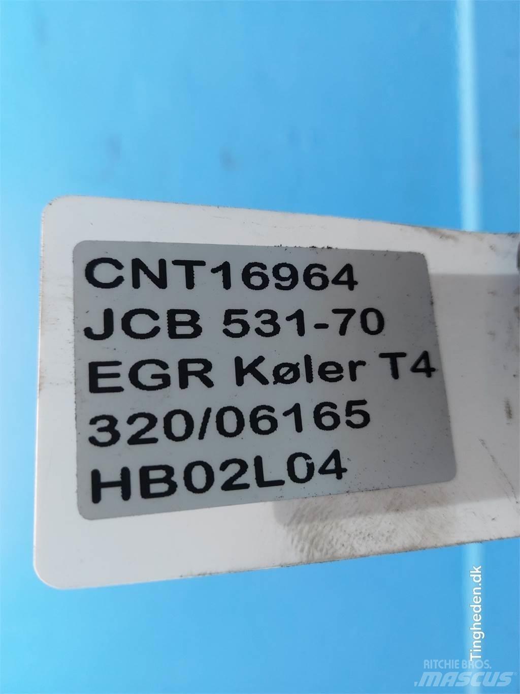 JCB 531-70 Radiátory