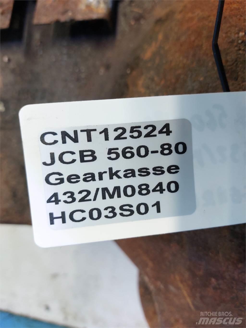 JCB 560-80 Převodovka