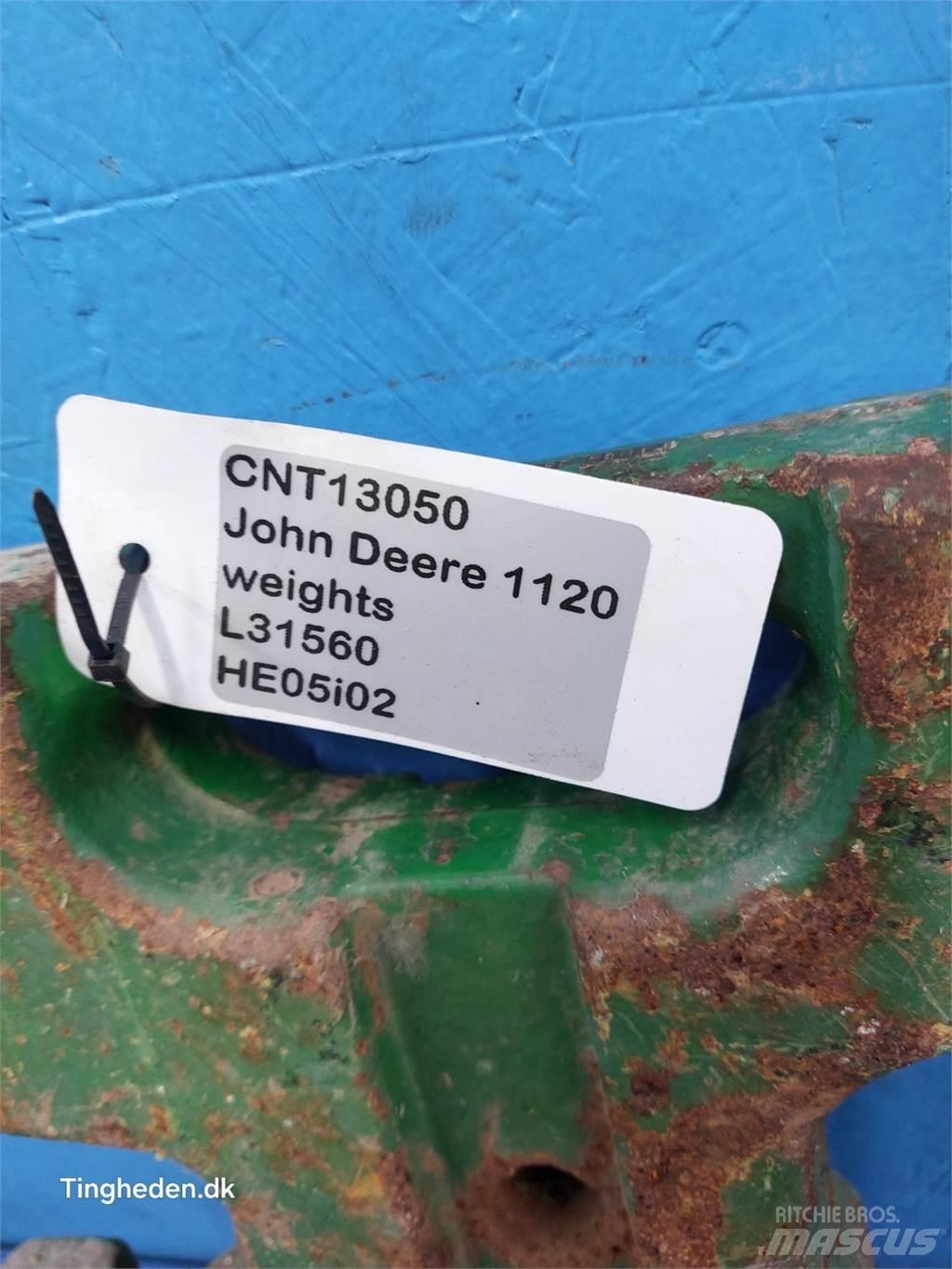 John Deere 1120 Přední závaží