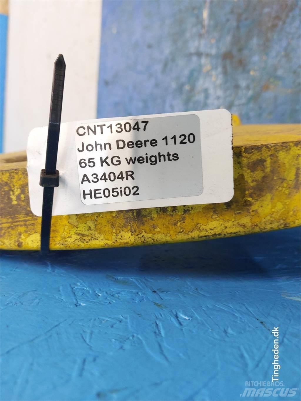 John Deere 1120 Přední závaží