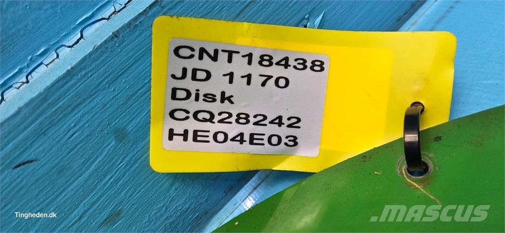 John Deere 1170 Příslušenství a náhradní díly ke kombajnům