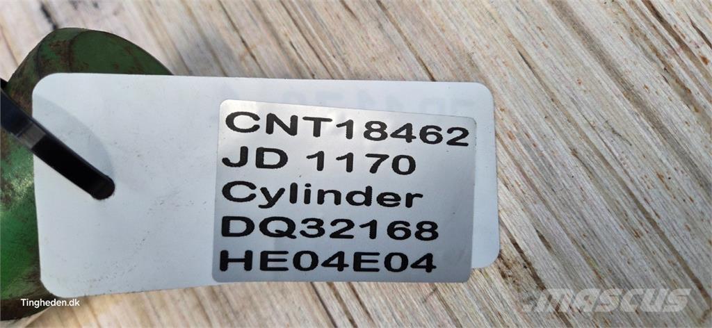 John Deere 1170 Hydraulika