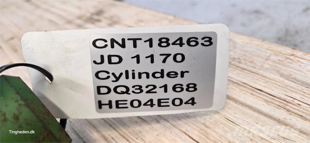 John Deere 1170 Hydraulika