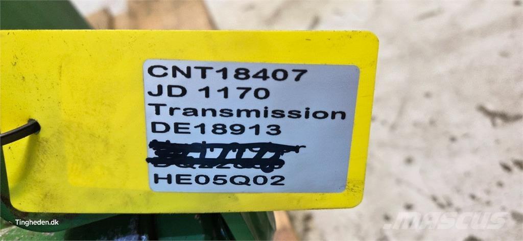 John Deere 1170 Převodovka