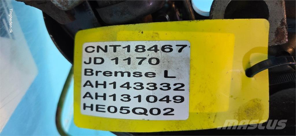 John Deere 1170 Převodovka