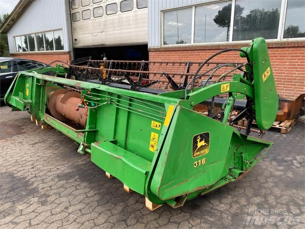 John Deere 16 Příslušenství a náhradní díly ke kombajnům