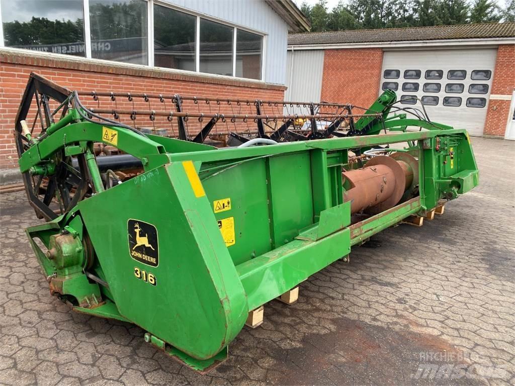 John Deere 16 Příslušenství a náhradní díly ke kombajnům