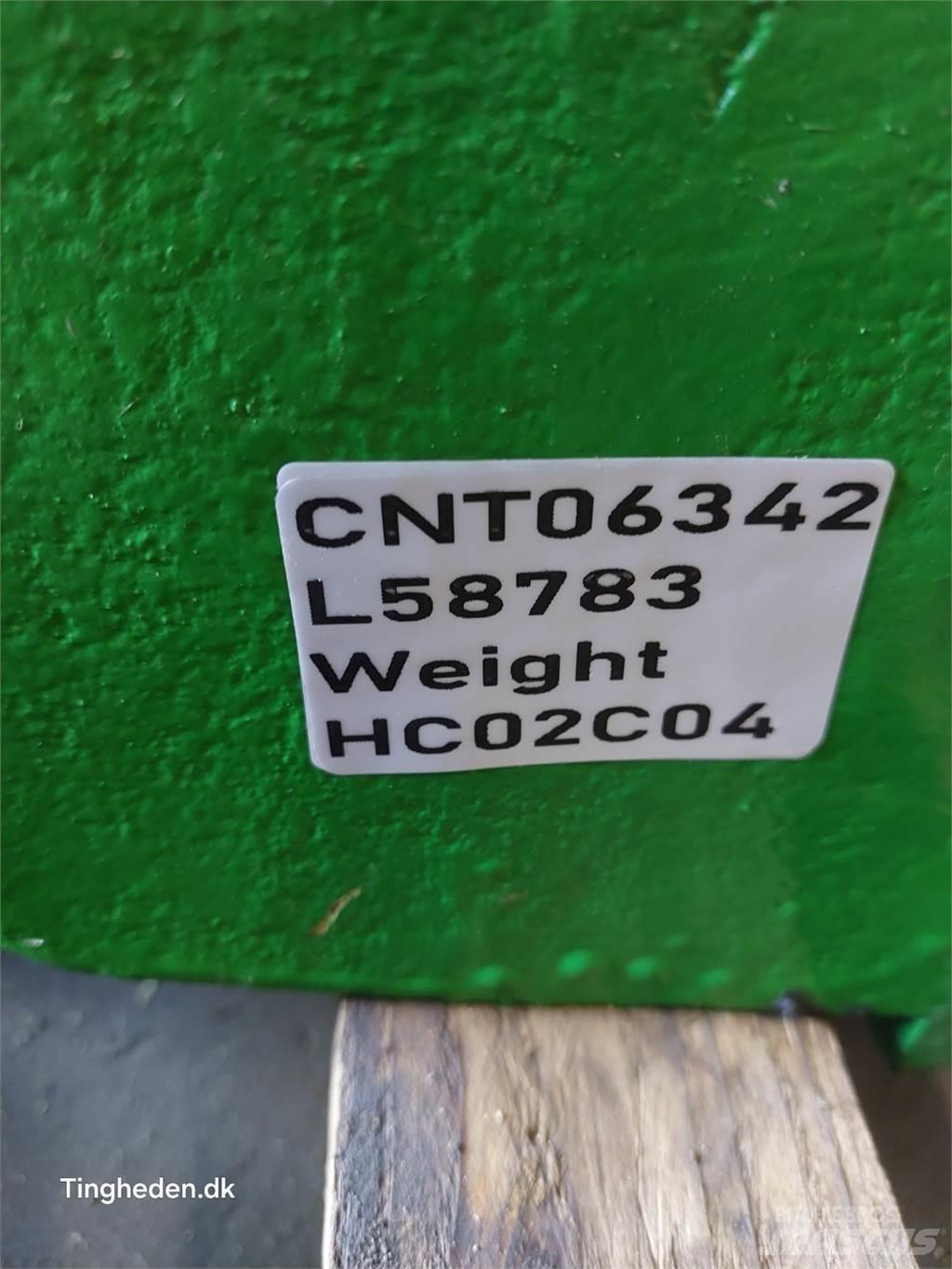John Deere 1850 Přední závaží