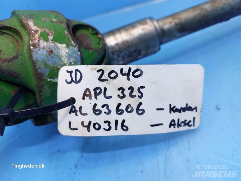 John Deere 2040 Další příslušenství k traktorům