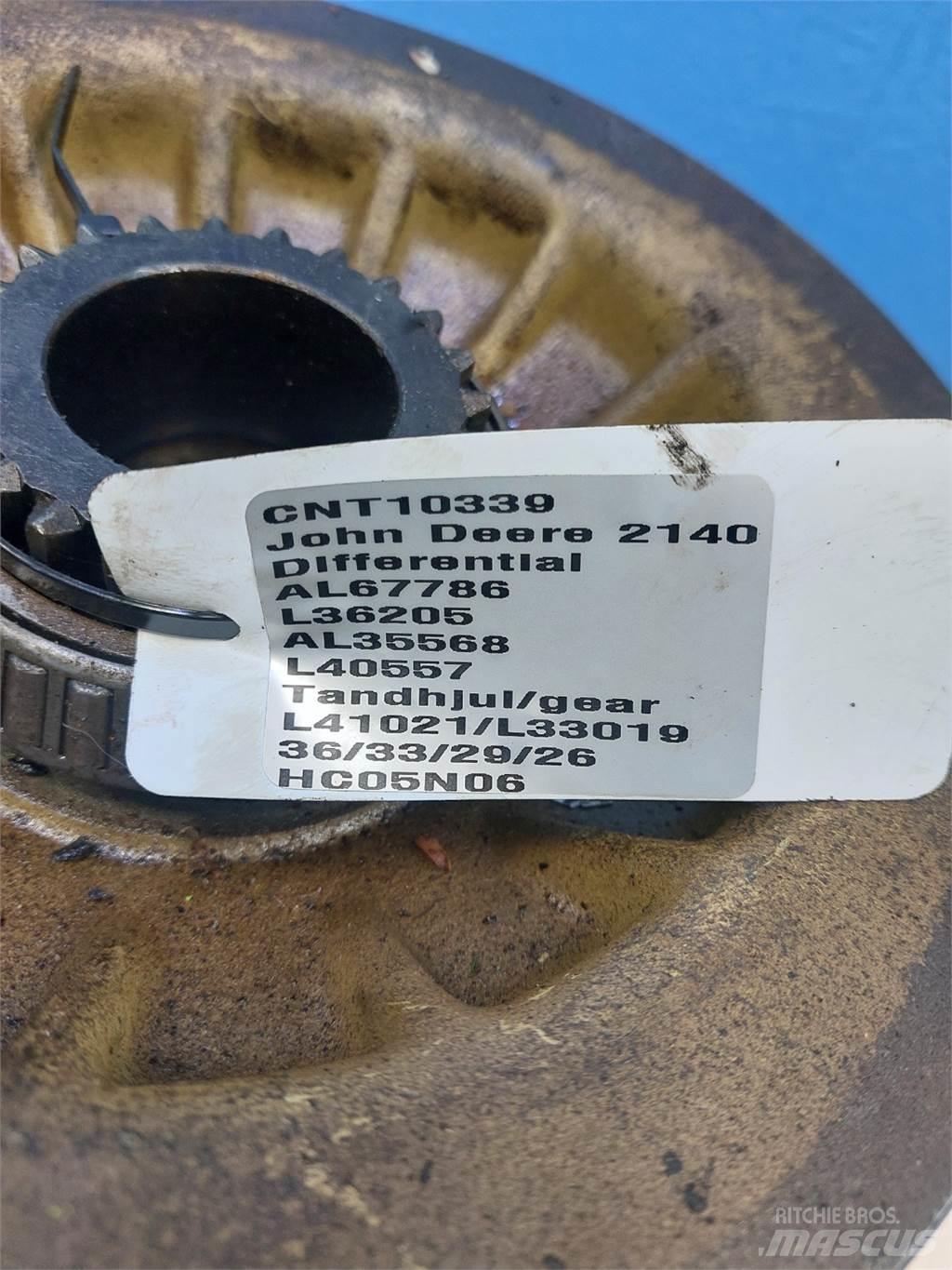John Deere 2140 Převodovka