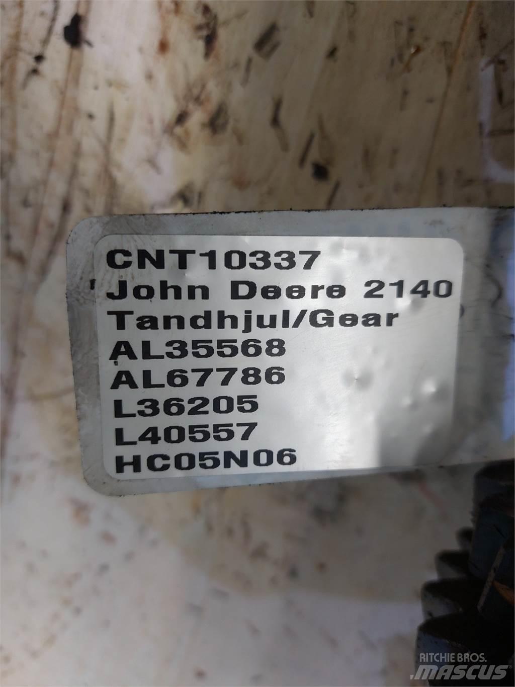 John Deere 2140 Převodovka