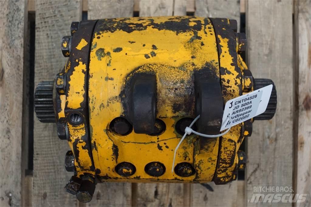 John Deere 500A Hydraulika