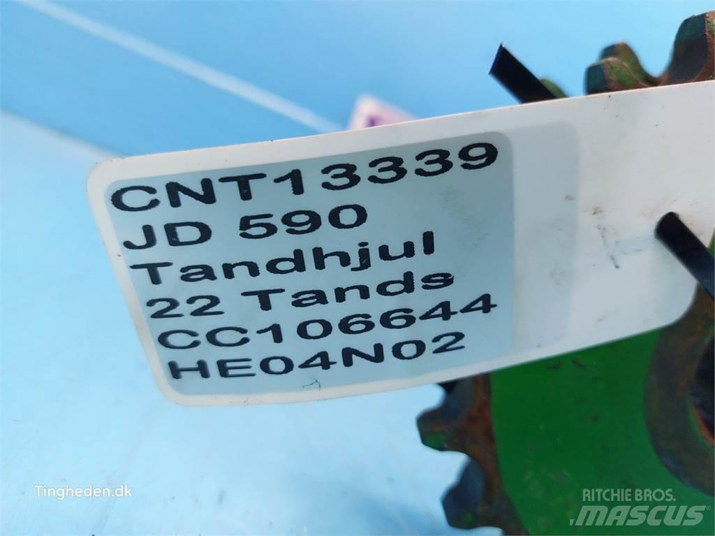 John Deere 590 Převodovka