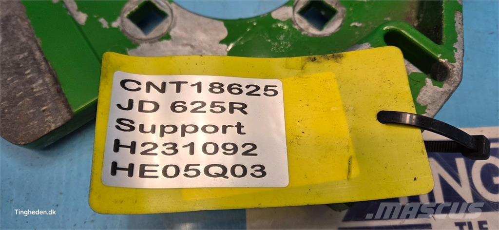 John Deere 625R Příslušenství a náhradní díly ke kombajnům