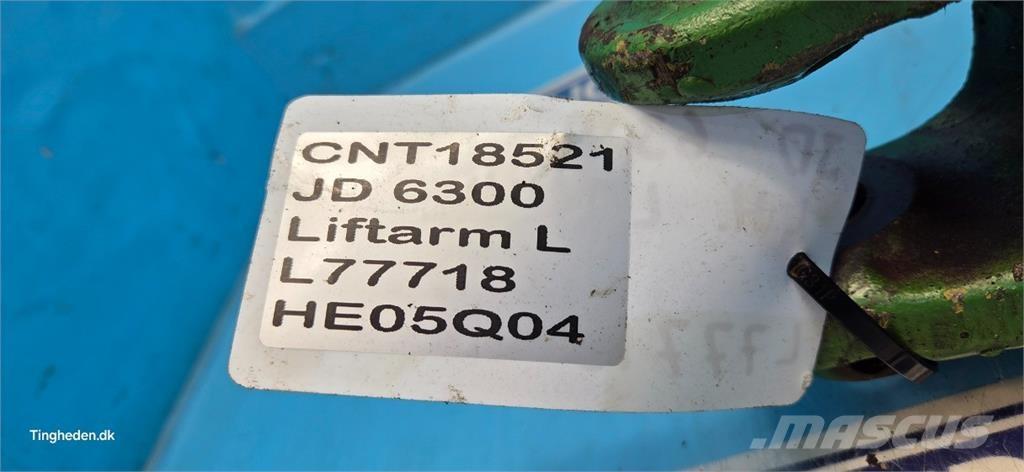 John Deere 6300 Další příslušenství k traktorům