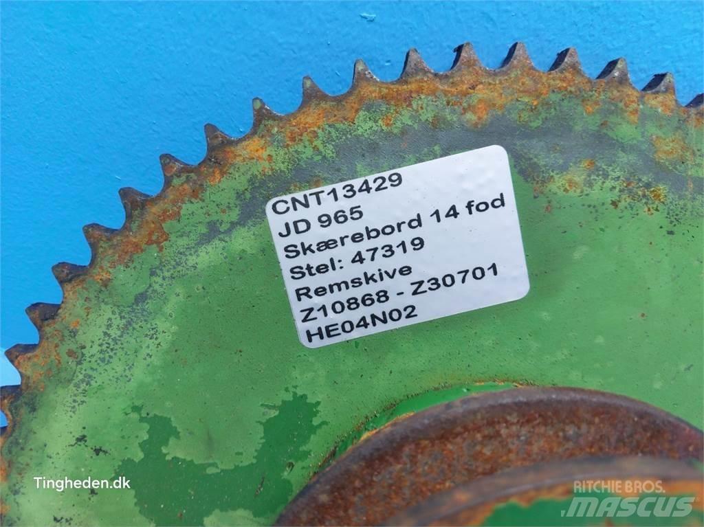 John Deere 965 Příslušenství a náhradní díly ke kombajnům