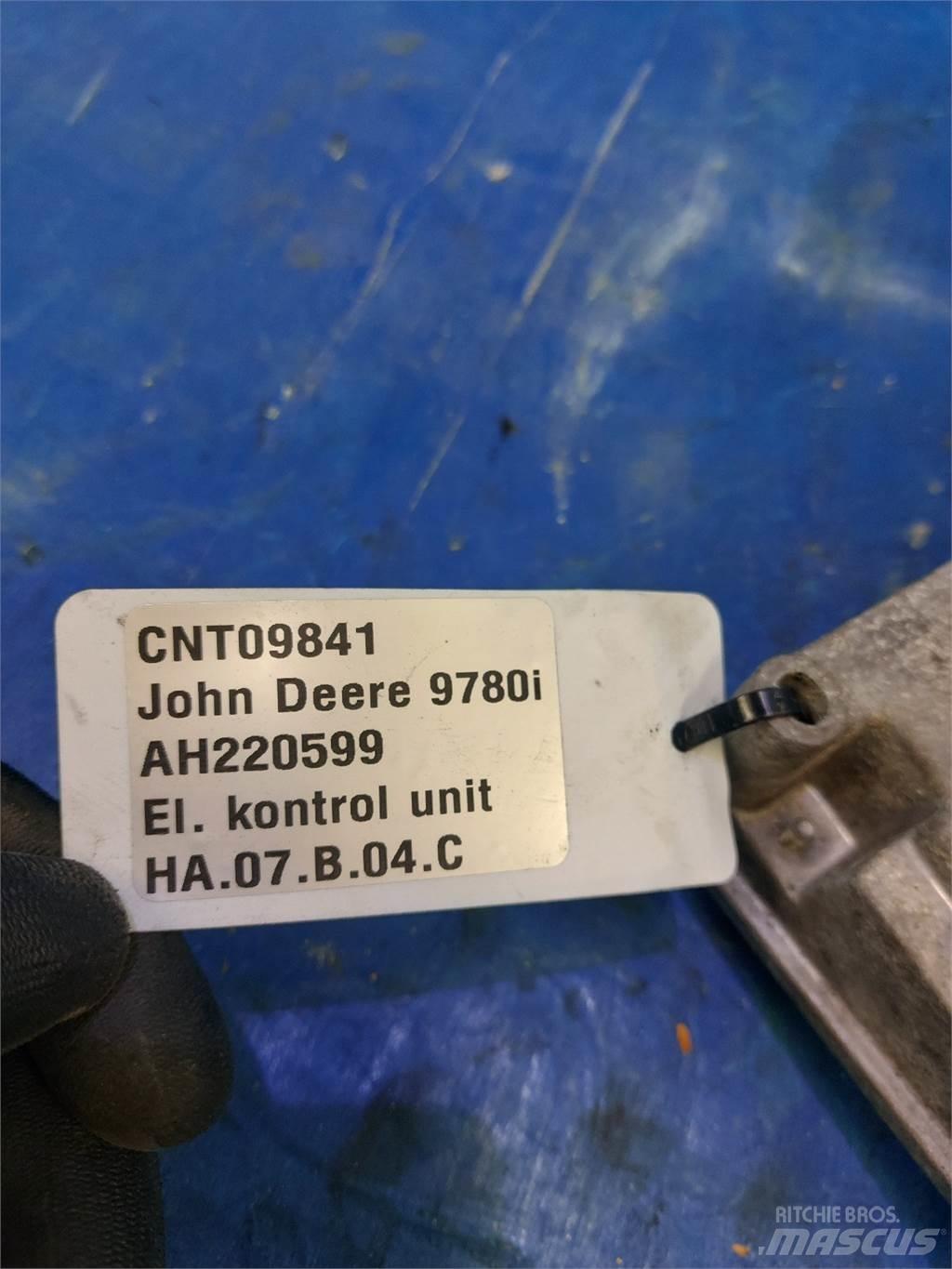 John Deere 9780 Elektronika