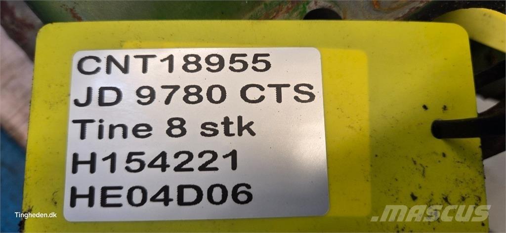 John Deere 9780 Příslušenství a náhradní díly ke kombajnům