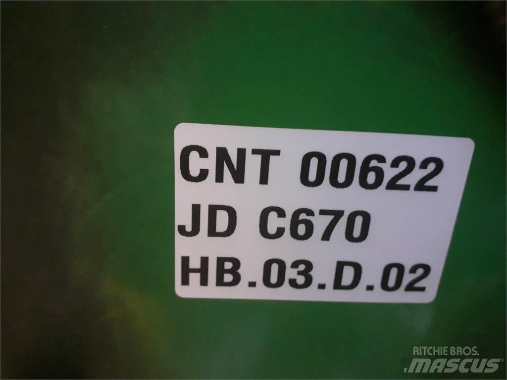 John Deere C670 Příslušenství a náhradní díly ke kombajnům