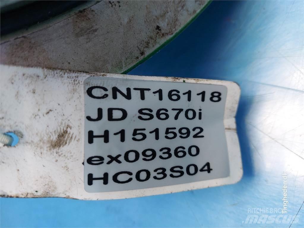 John Deere S670 Převodovka